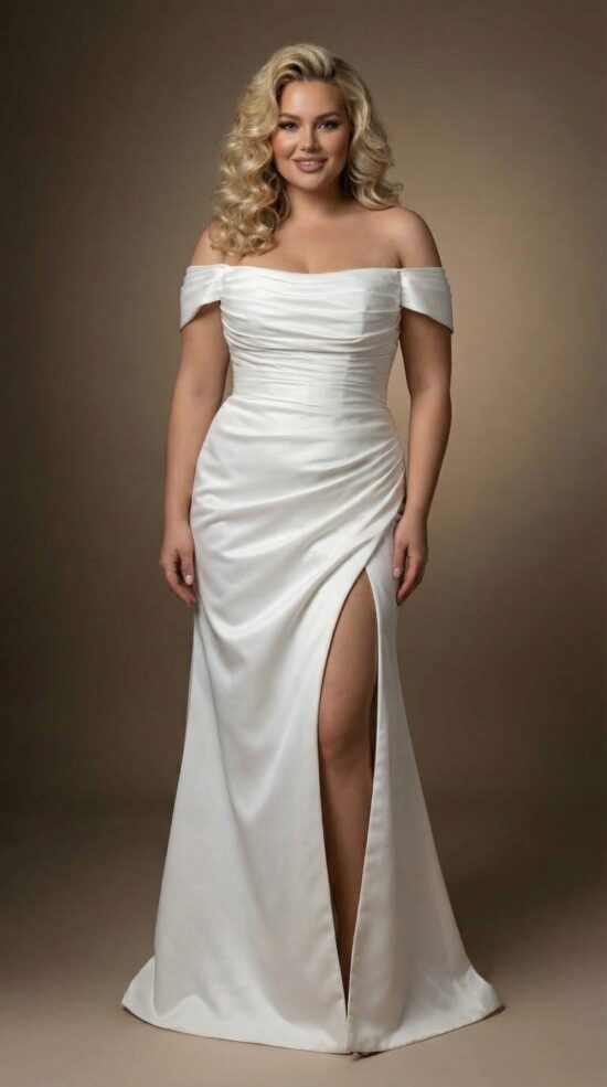 Свадебное платье Одета Динэла сайз плюс