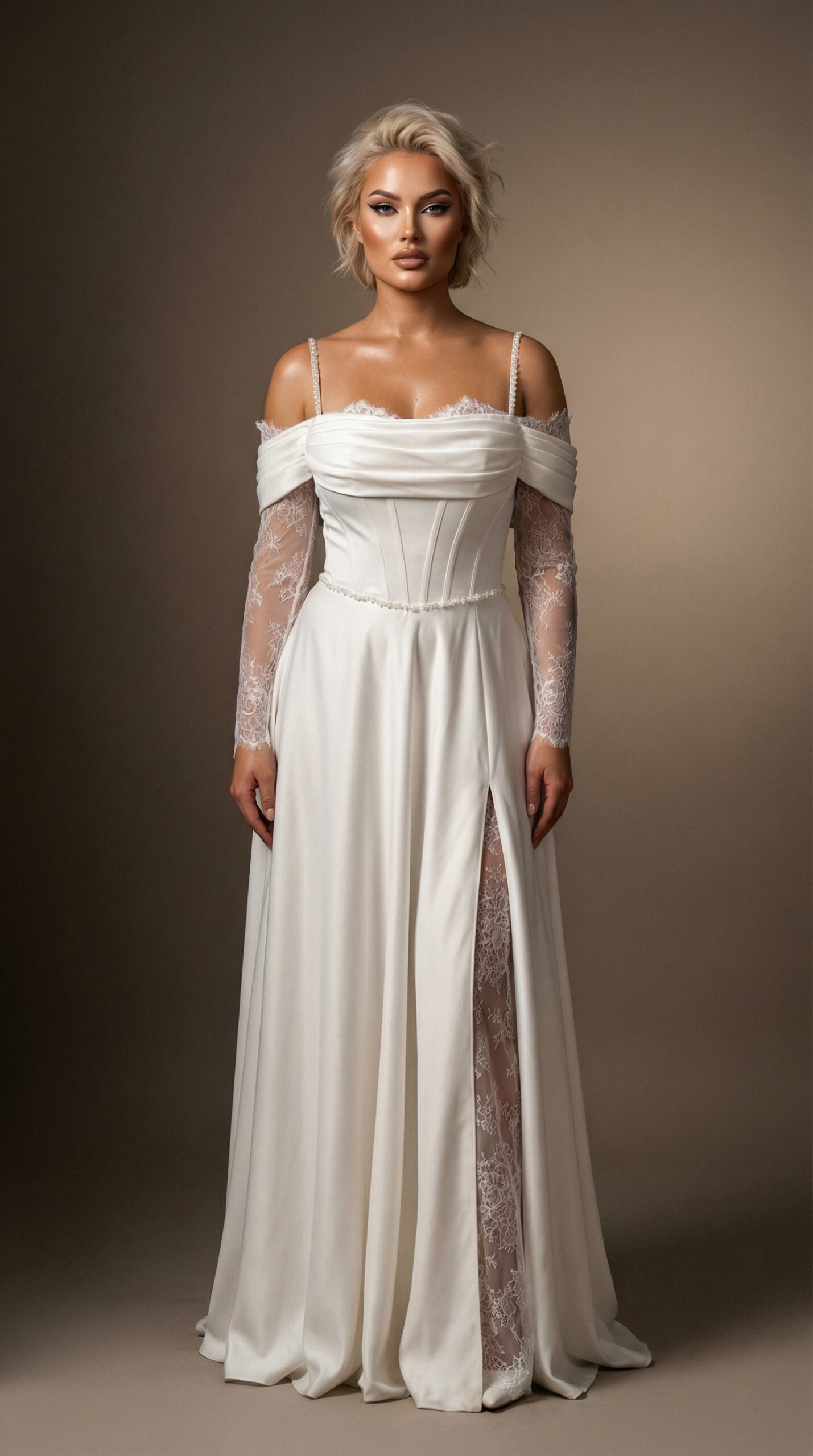 Свадебное платье Одета Лейден сайз плюс