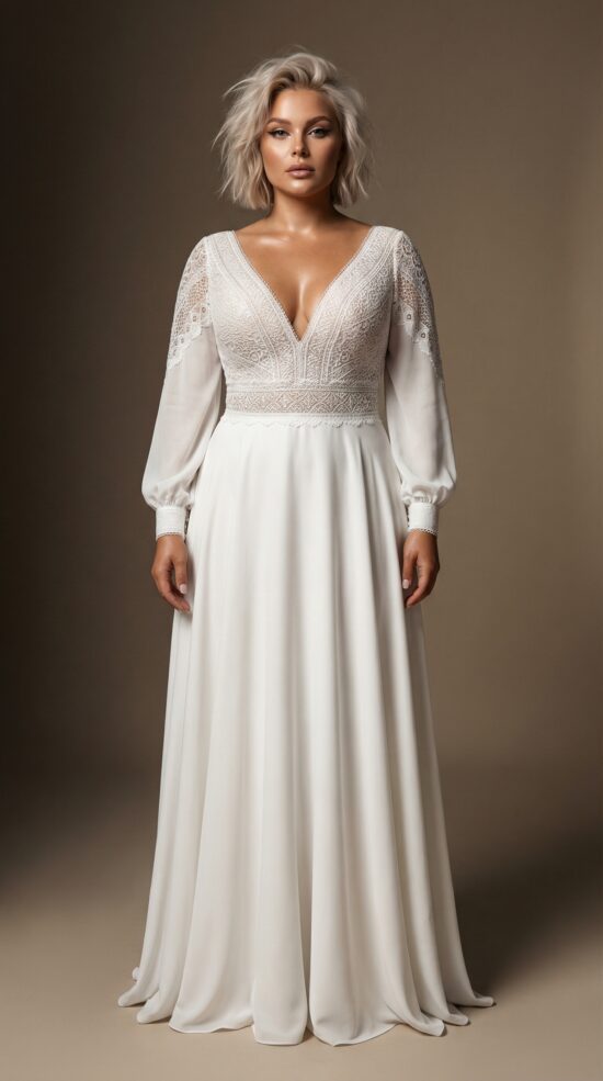 Свадебное платье Одета Изабель сайз плюс