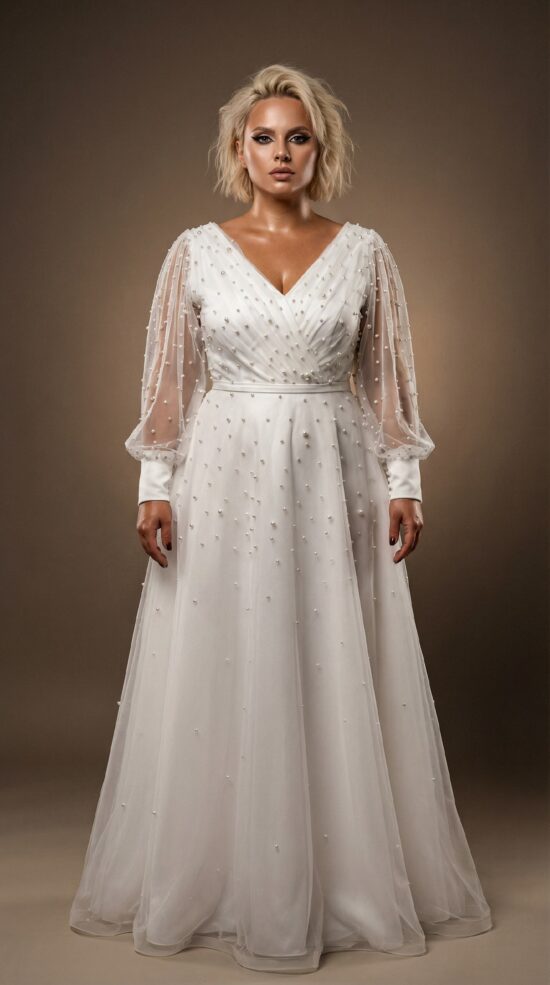 Жемчуг плюс сайз