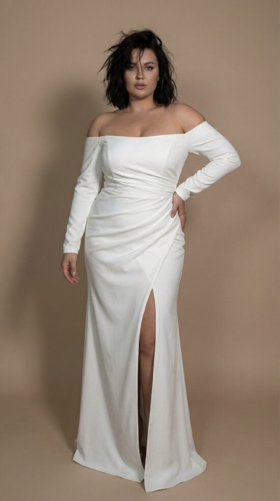 Свадебное платье Вип Алина сайз плюс