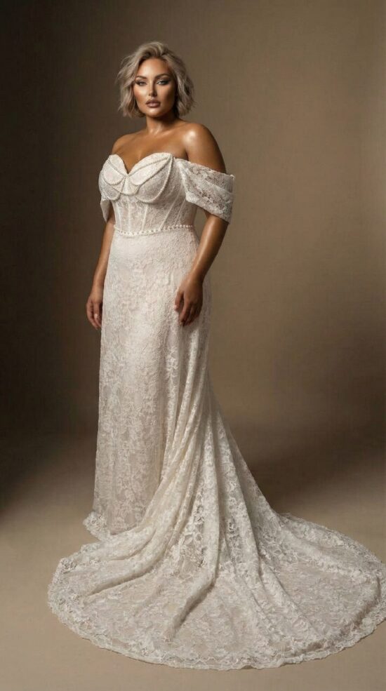 Свадебное платье Одета Ярослава сайз плюс