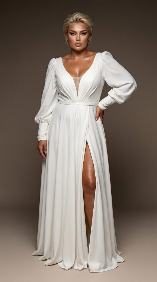 Свадебное платье Вип Латика сайз плюс