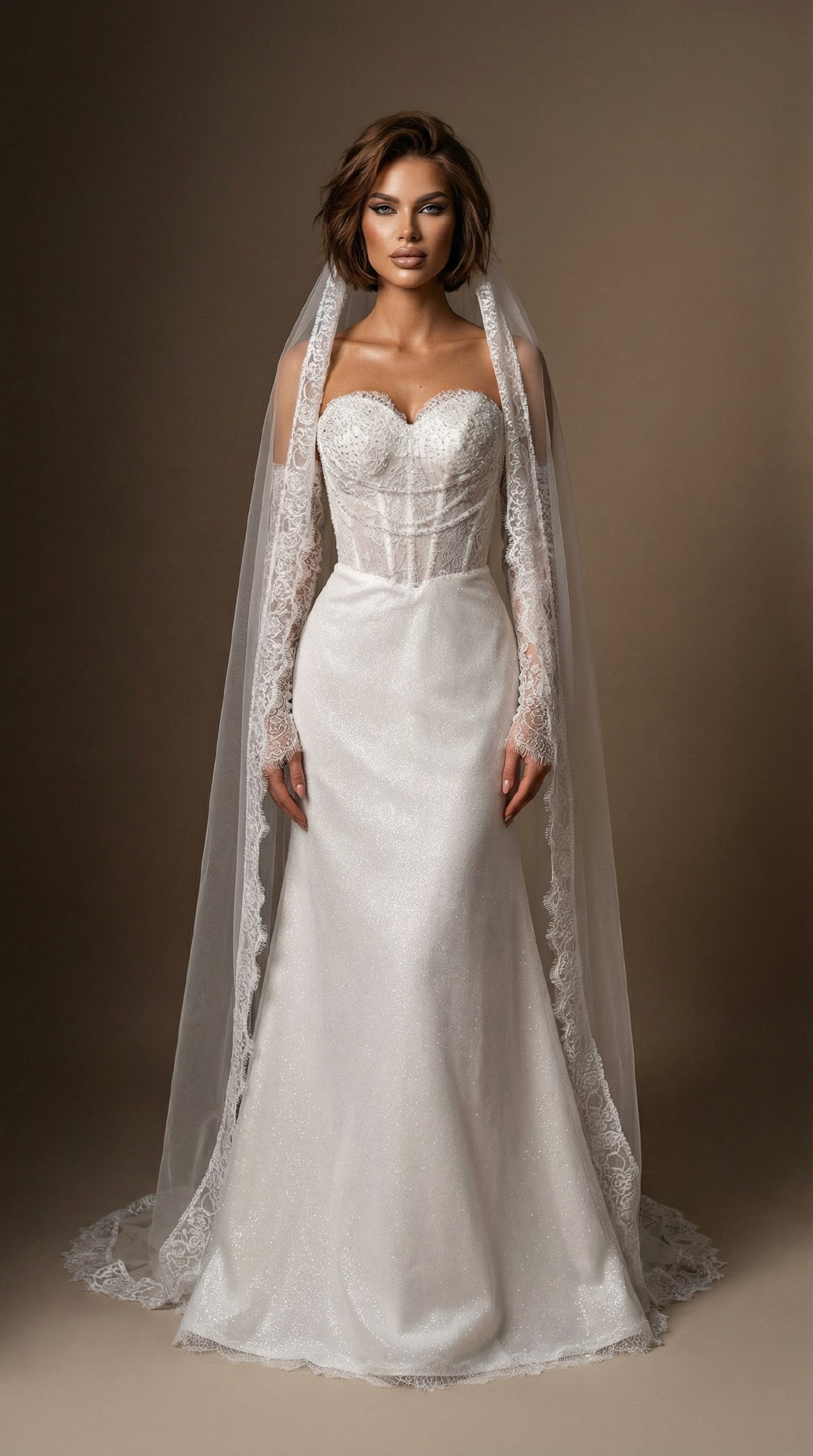 Свадебное платье Одета Орелия нимфа