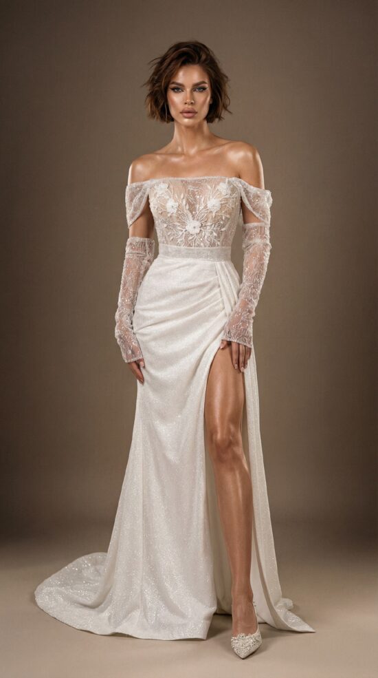 Свадебное платье Одета Мервин стайл Монро