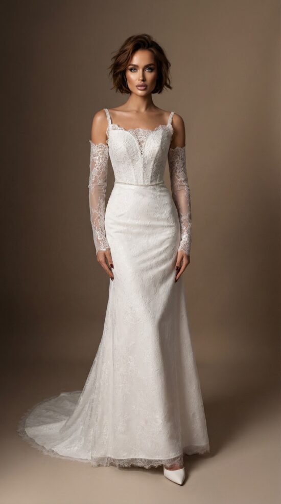 Свадебное платье Одета Авелин нимфа