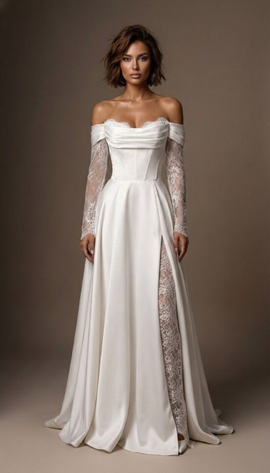 Свадебное платье Одета Лейден Люксори