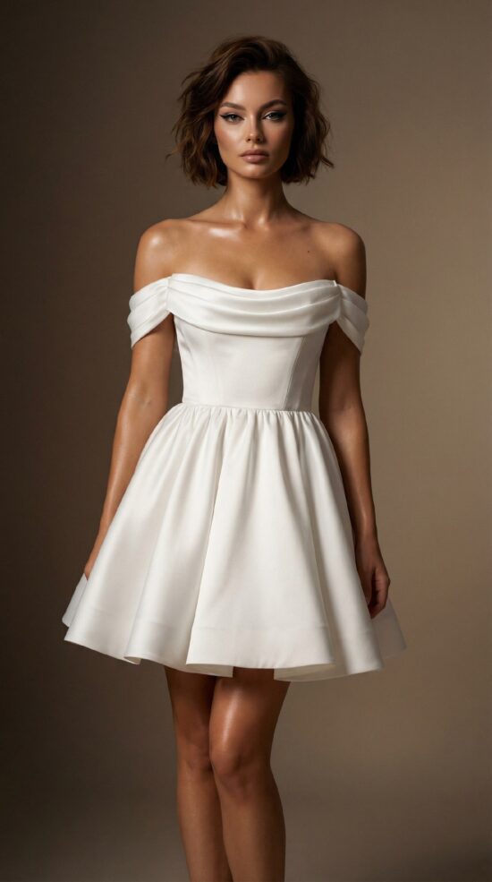 Свадебное платье Вип Шеллис мини