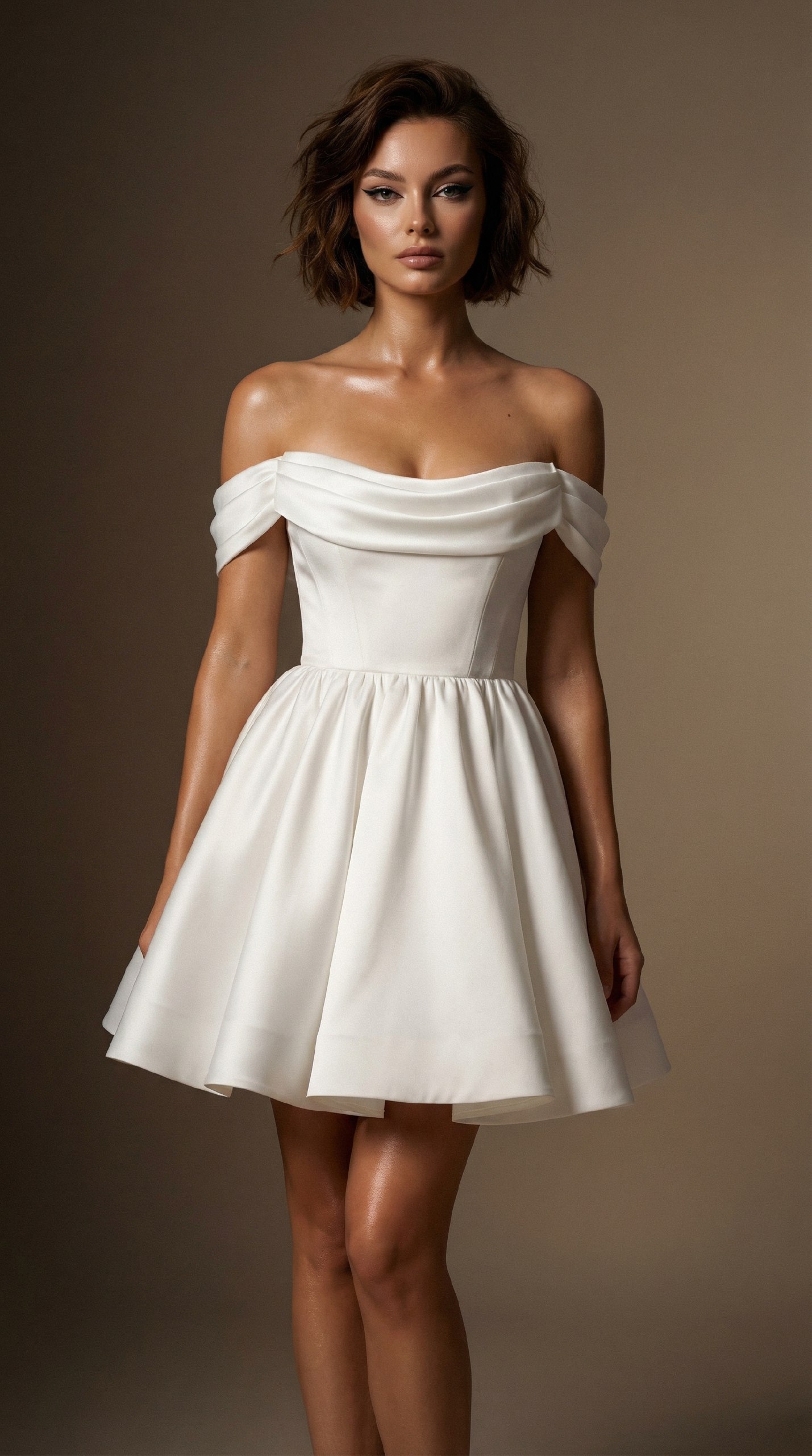 Свадебное платье Вип Шеллис мини