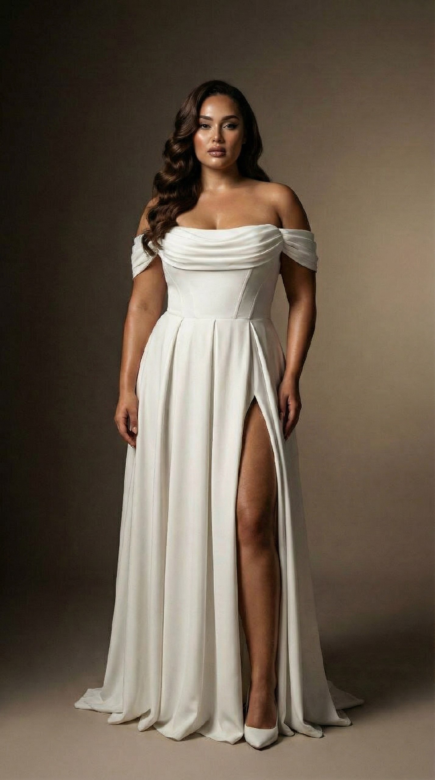 Свадебное платье Вип Шеллис сайз плюс